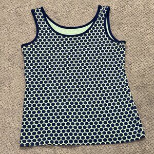 Lands' End cotton tank top, size XS (2-4)